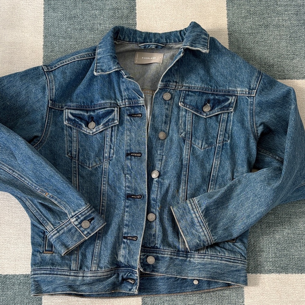 Everlane Blue Denim Jacket